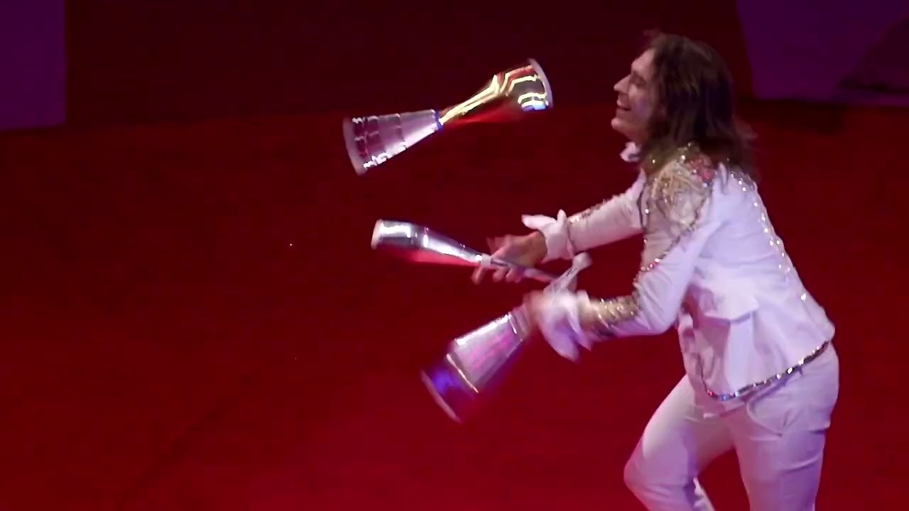 - - - Legendary VICTOR KRACHINOV - - - Great Act With Unbelievable High Class tricks Golden Elephant