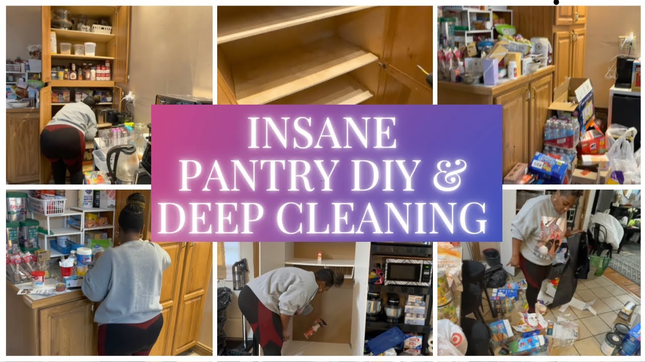 INSANE PANTRY DIY / DEEP CLEANING & ORGANIZATION / FRIDGE CLEAN & RESTOCK / ROCKET MONEY / SMTV