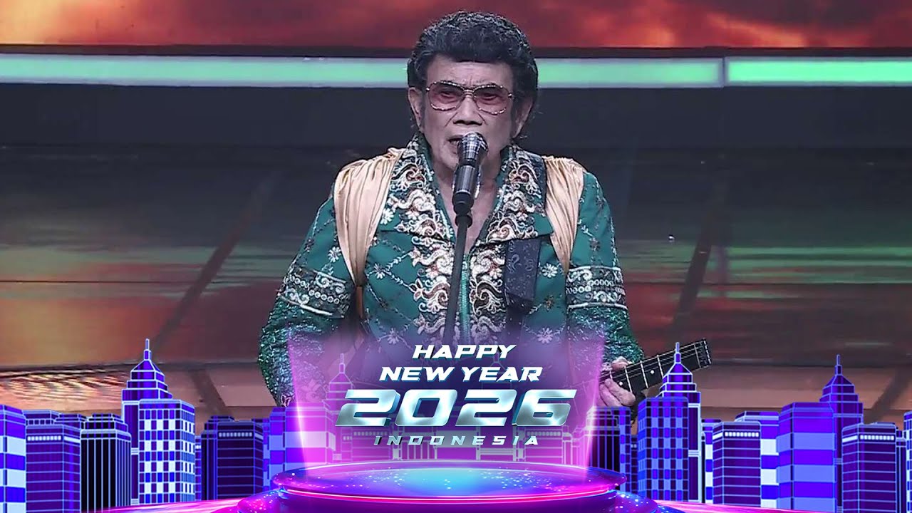 Rhoma Irama Kolaborasi Bersama Top 10 DA7 Satukan Suara dan Goyang! | Happy New Year Indonesia 2026