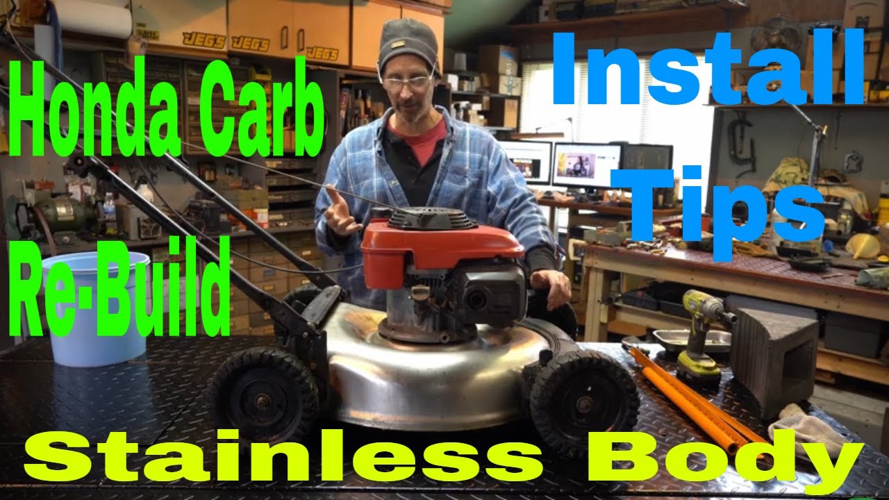 Stainless Steel - MTD Mower - Honda Engine - Carburetor Rebuild & Install ~ Full Service & Tune-up