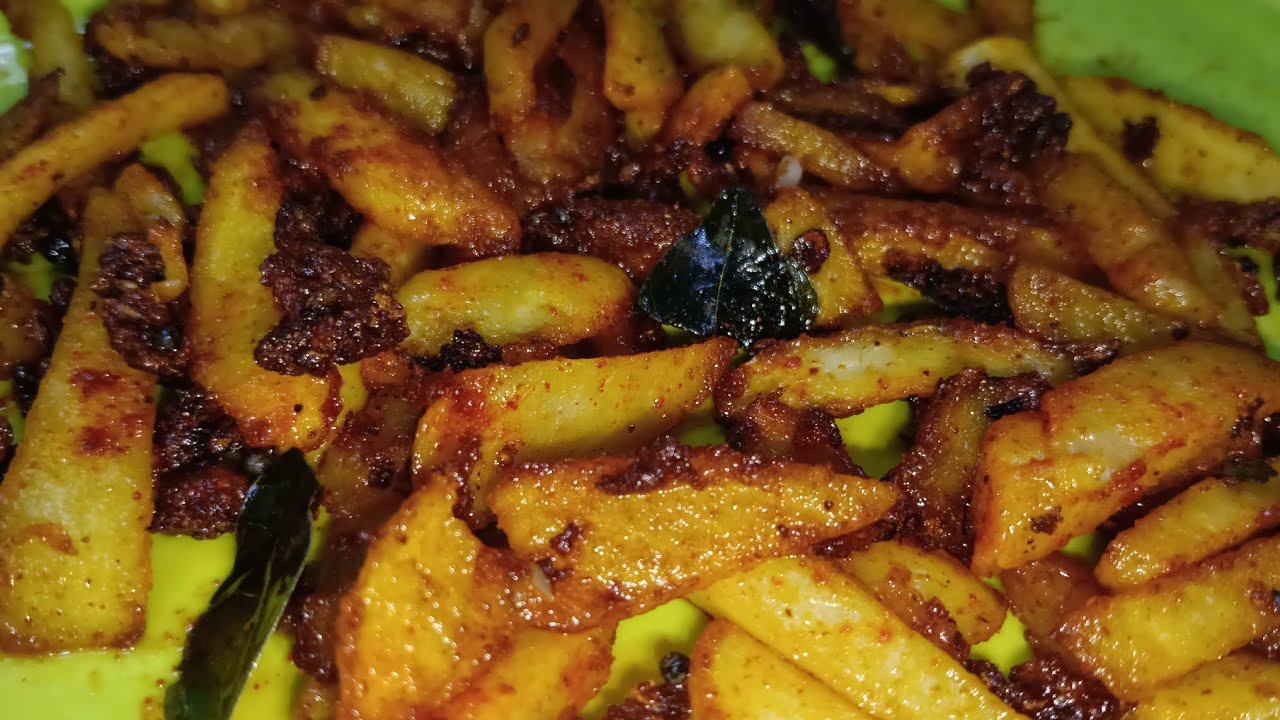 Crispy Potato Fry – Perfect Side Dish for Curd Rice 😋