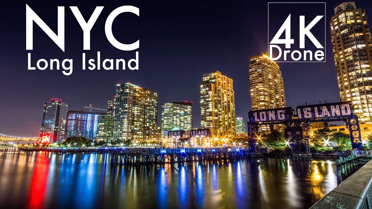 Long Island City, New York City (NYC) in 4K Drone Video