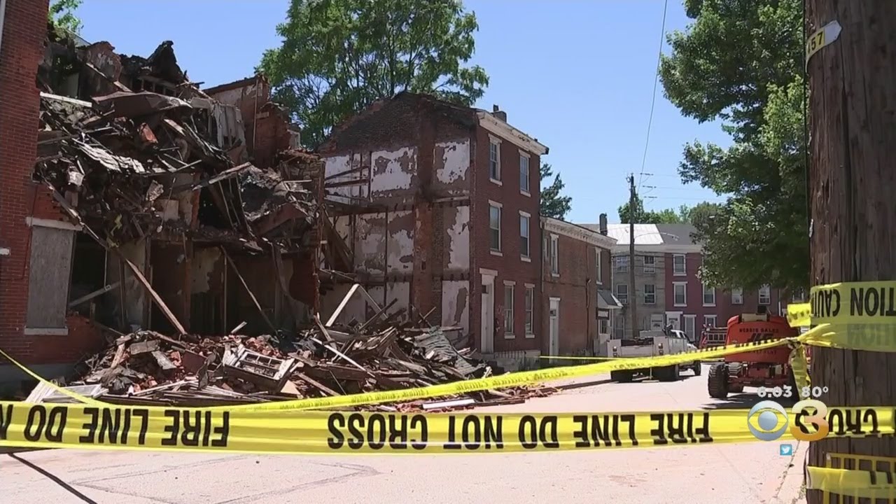 Several Row Homes Collapse During Construction In Norristown