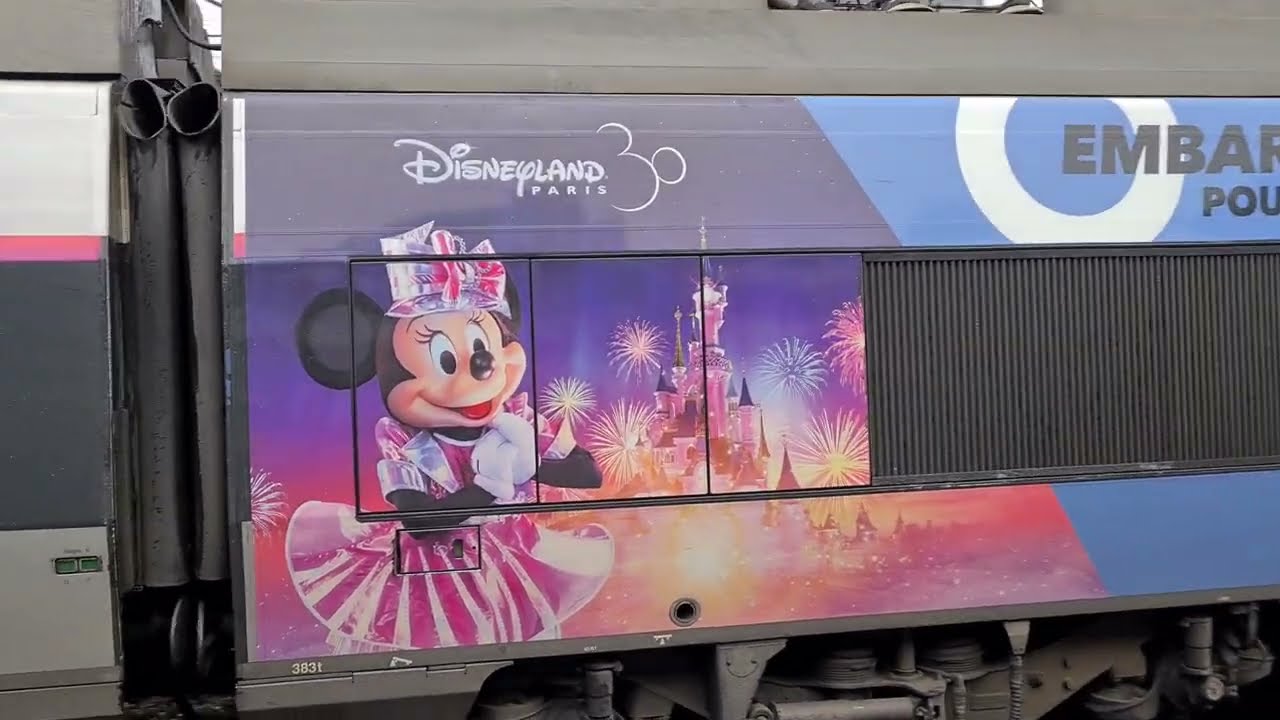 16-09-2022, Lille Flandres: TGV Eurodisney (TGV-Réseau 4529)