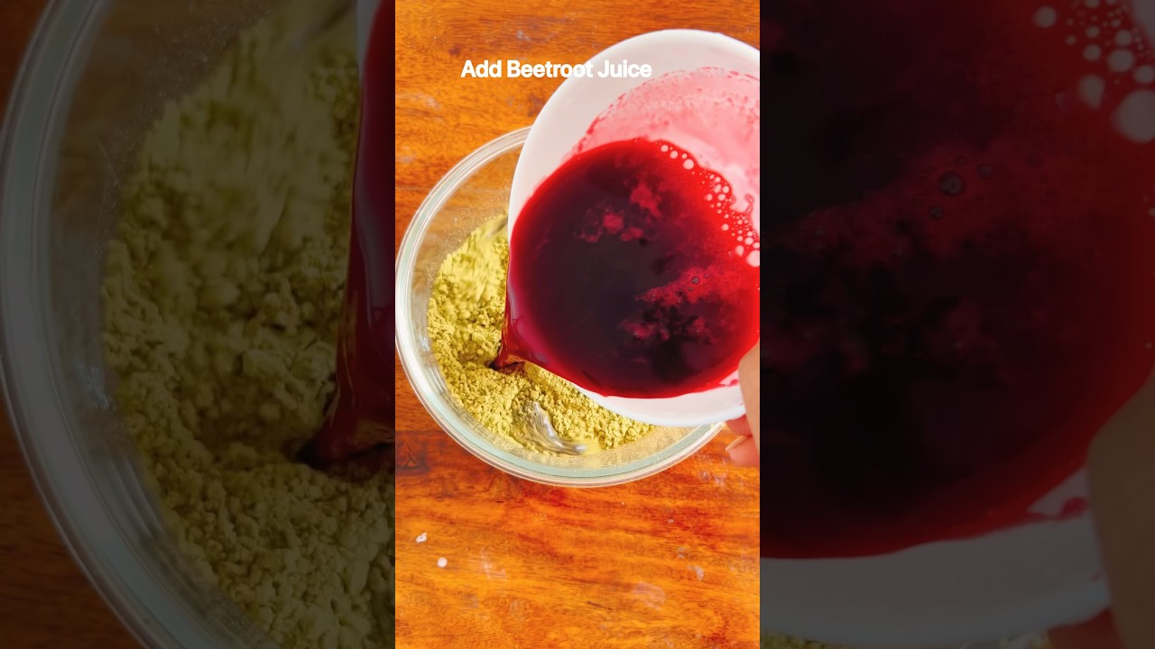 Natural Red Hair Color at Home I Heena & Beetroot Hair Mask #shorts #hairgrowth #hairmask #heena