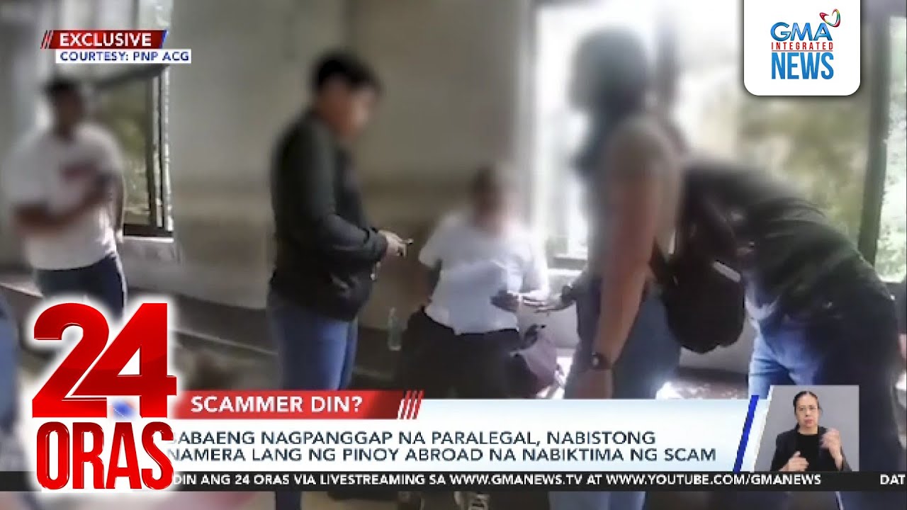 Babaeng nagpanggap na paralegal, nabistong namera lang ng Pinoy abroad... | 24 Oras