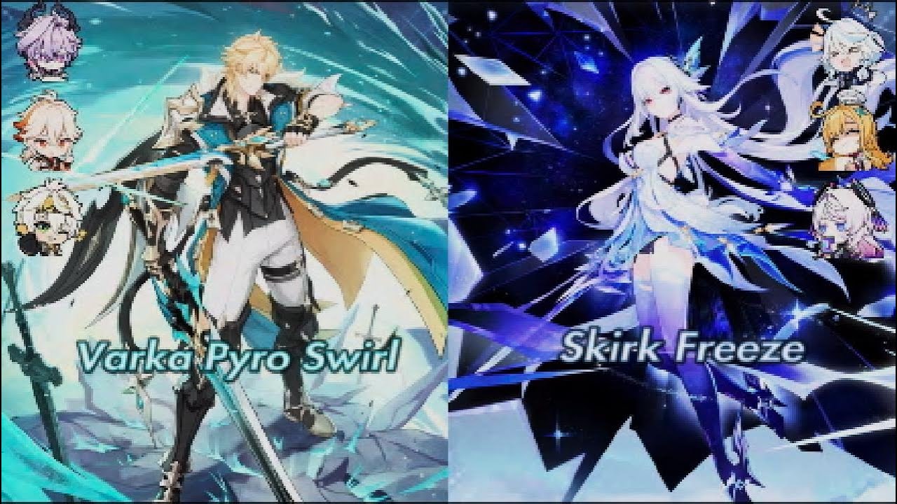 C0 Varka & C0 Skirk. New Spiral Abyss 6.4 | Genshin Impact Luna V