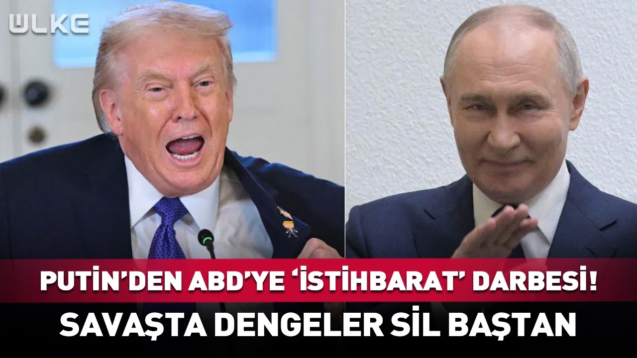 Putin'den ABD'ye 'İstihbarat' Darbesi! Savaşta Dengeler Sil Baştan... #haber