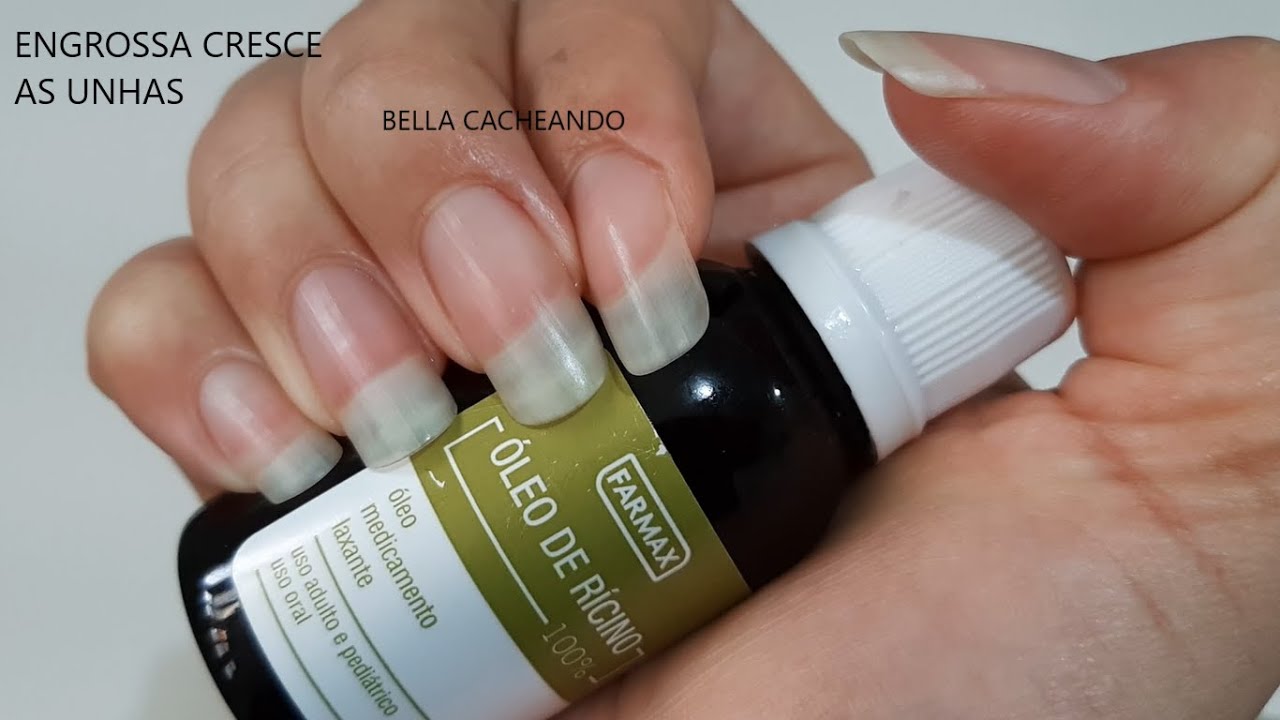 Meu SEGREDO para UNHAS GRANDES e FORTES