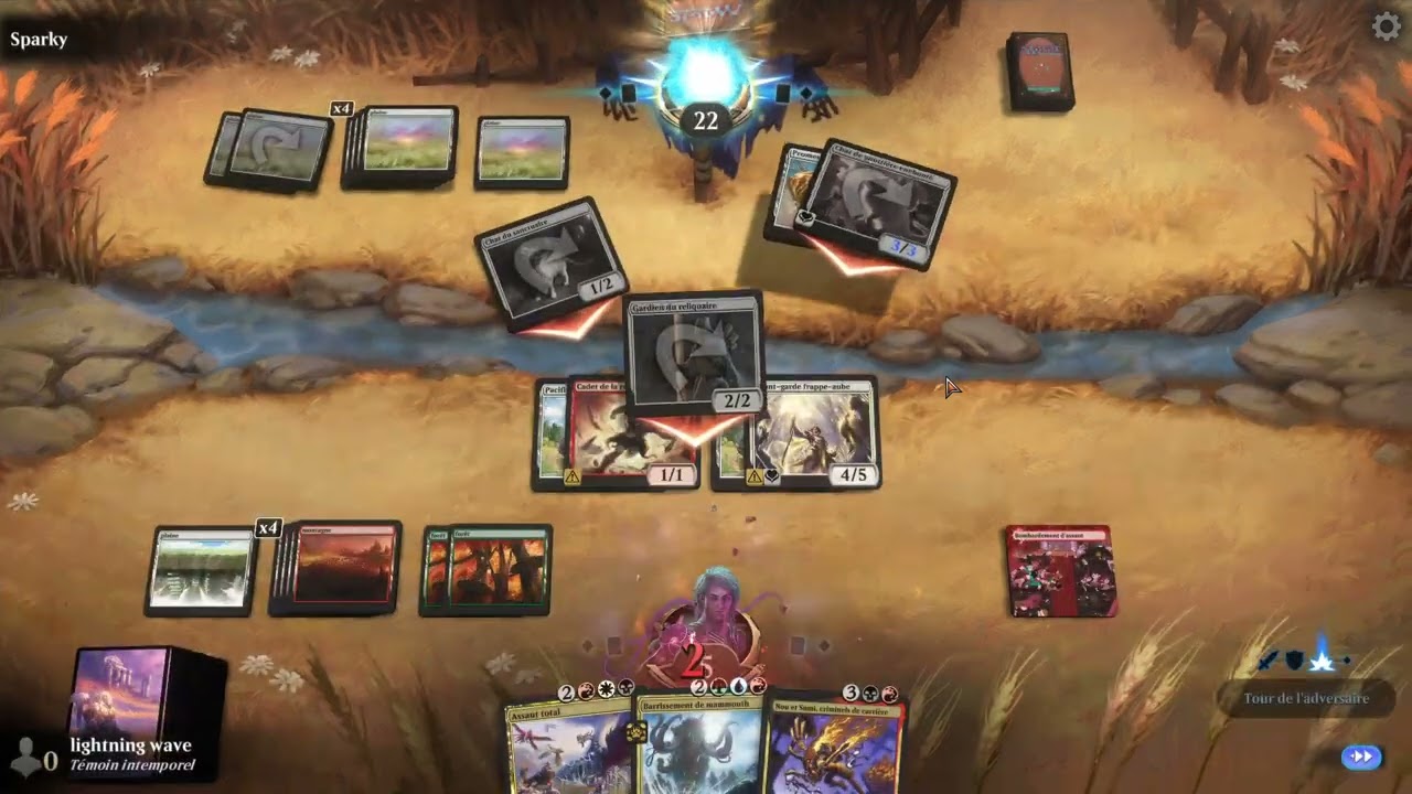 MTG Arena deck gobelins ultime modifié contre sparky (4)