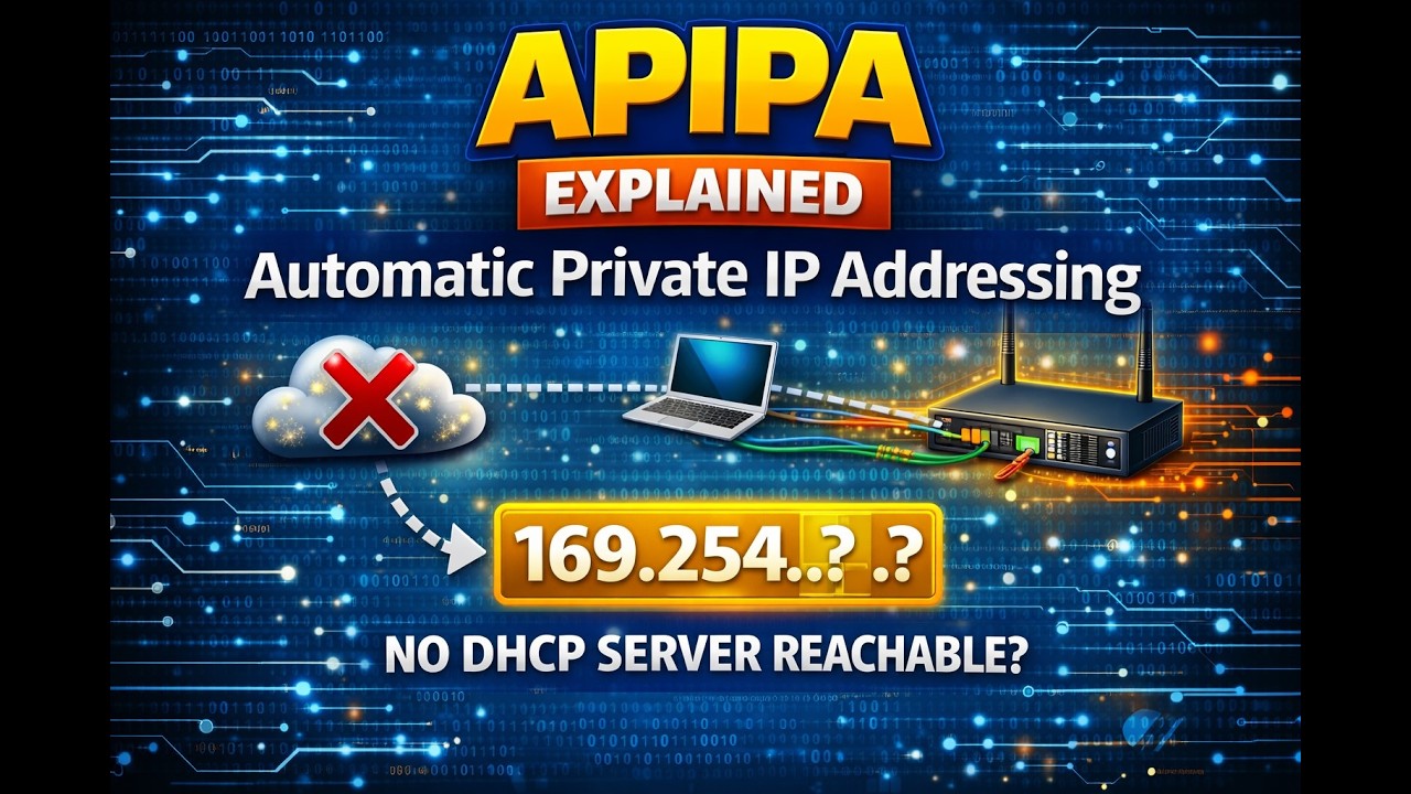 Объяснение APIPA | Что такое автоматическая частная IP-адресация