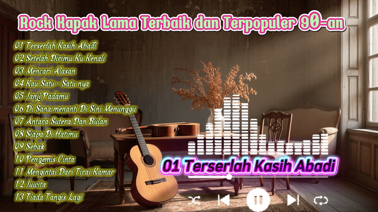 Terserlah Kasih Abadi , Setelah Dirimu Ku Kenali - Rock Kapak Lama Terbaik dan Terpopuler 90 an -