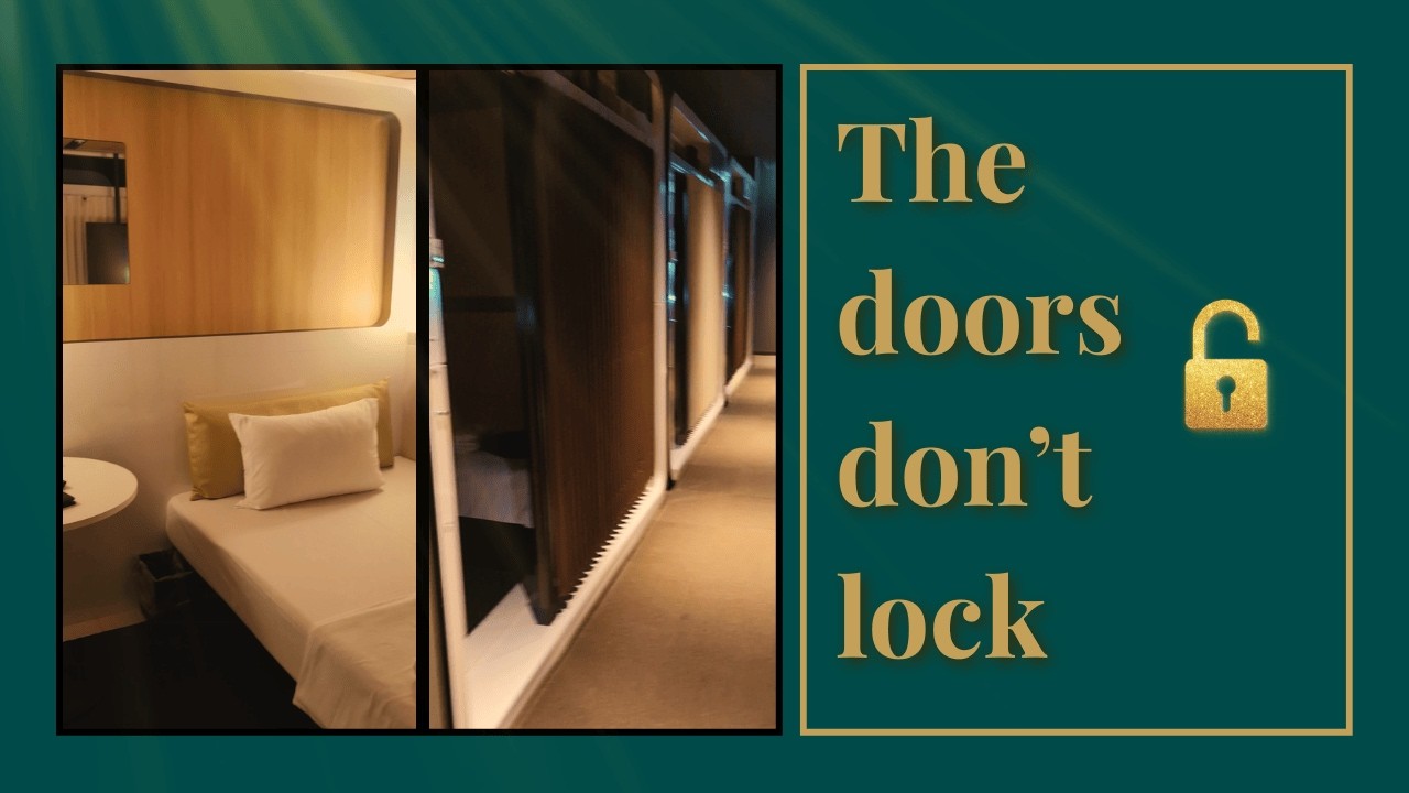 Three days in a First Class Japanese Capsule hotel for $76/night ✈️ カプセルホテルで学ぶ旅行英語