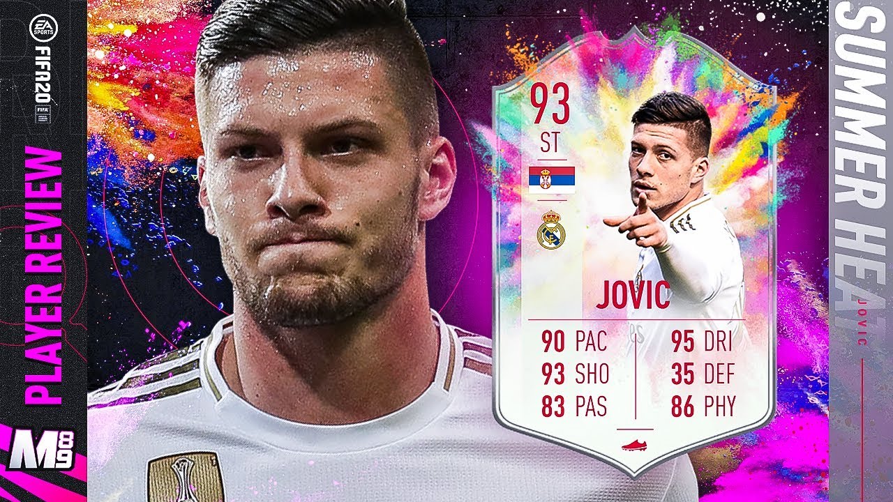 SUMMER HEAT JOVIC PLAYER REVIEW | 93 JOVIC REVIEW | FIFA 20 Ultimate Team
