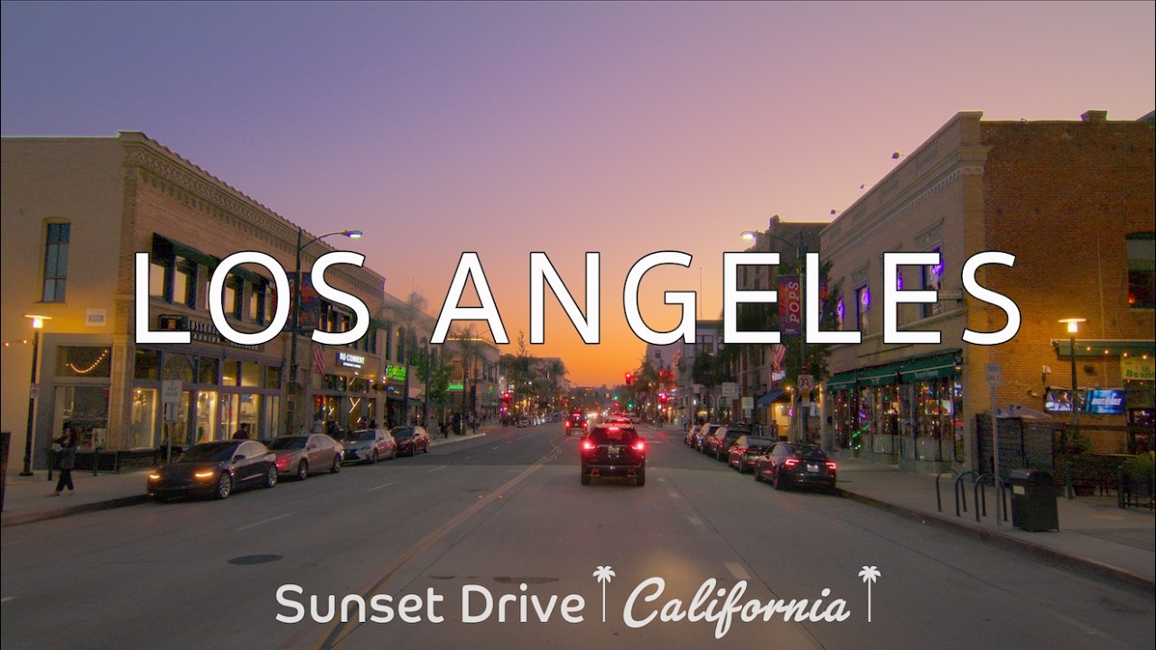 Driving Downtown Los Angeles to Pasadena via Historic Route 66