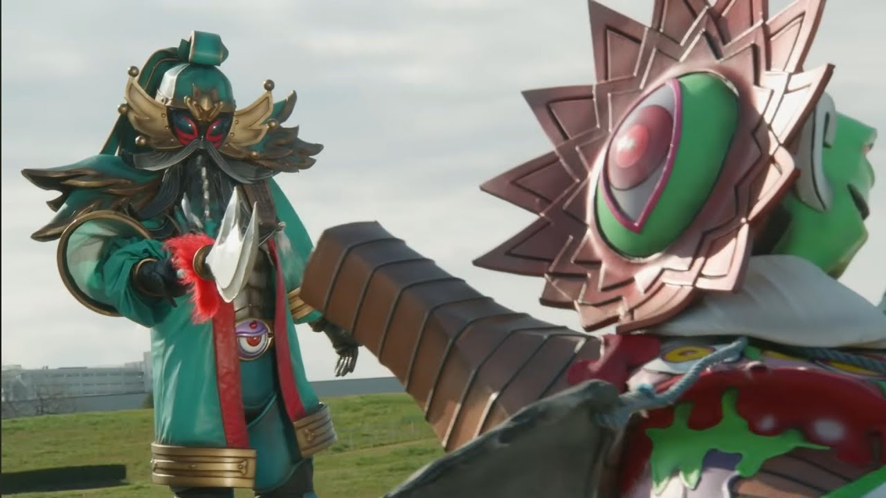 仮面ライダーゴースト闘魂ムサシ魂初戦闘シーン