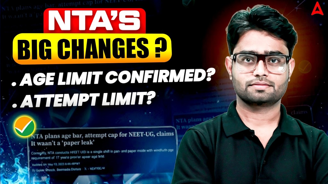 NEET 2027 Big Changes Confirmed?  CBT Mode | Age Limit | Attempt Limit | NTA Latest Update