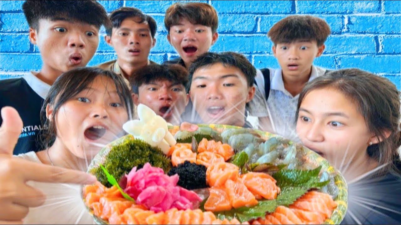 Anh Ba Phải | Lần Đầu Làm Sushi Nhưng Kết Quả Lại Là Sashimi