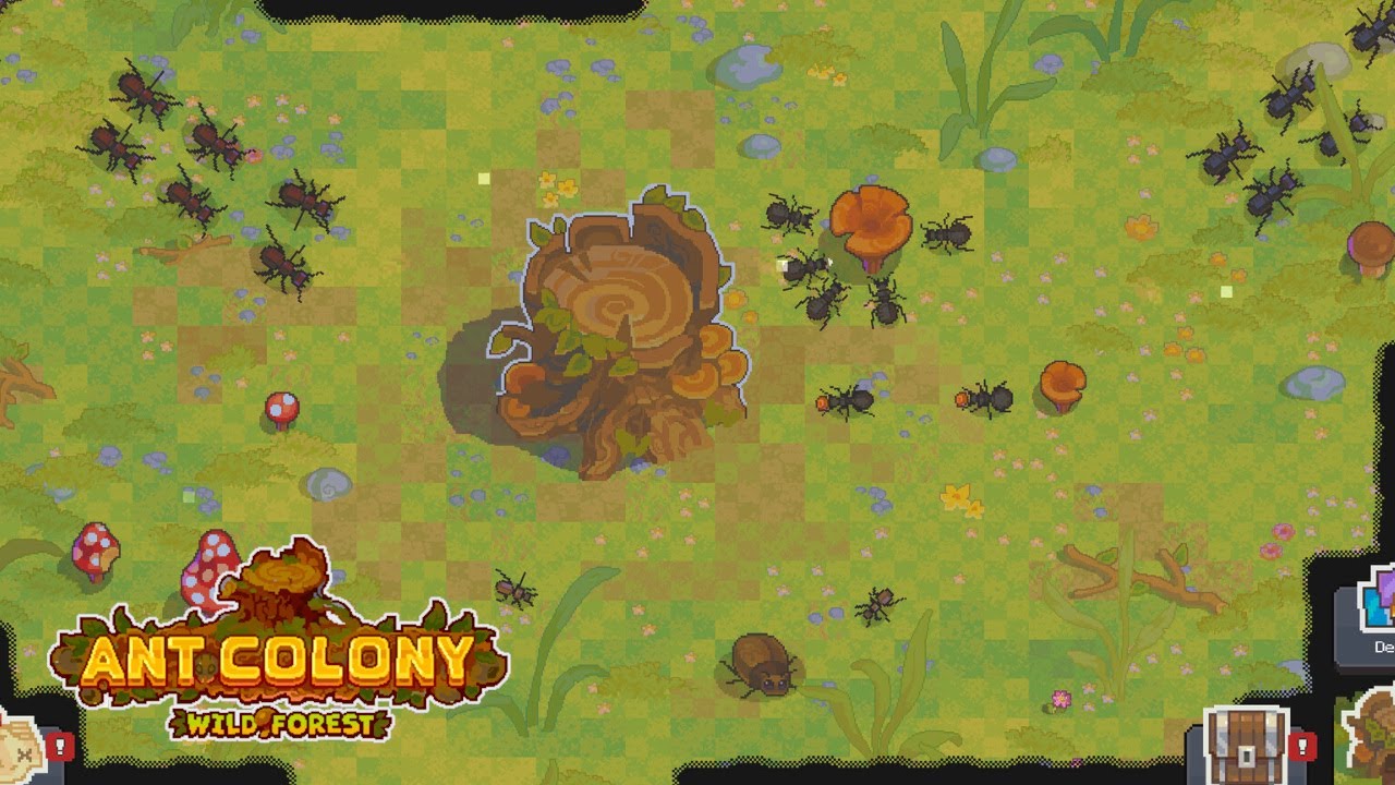 CRIE um FORMIGUEIRO INCRÍVEL e Sobreviva 🐜 em Ant Colony: Wild Forest