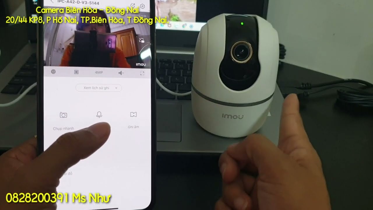 Test và Review chức năng chi tiết của Camera Imou A42 4.0mp - Xoay 360 trong nhà.