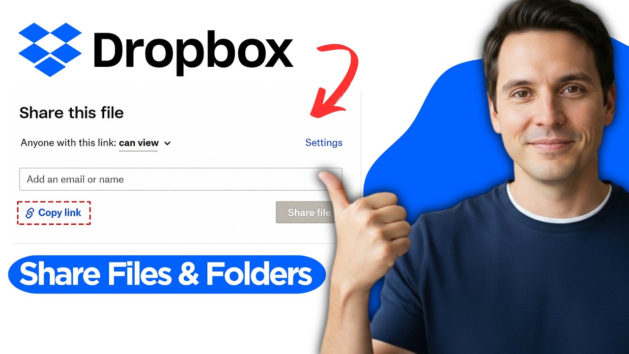 Как делиться файлами и папками в Dropbox (Полное руководство 2026)