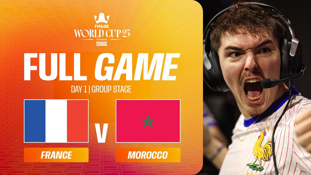 France Beat Morocco In A Dramatic Overtime! | FIFAe World Cup ft Rocket League