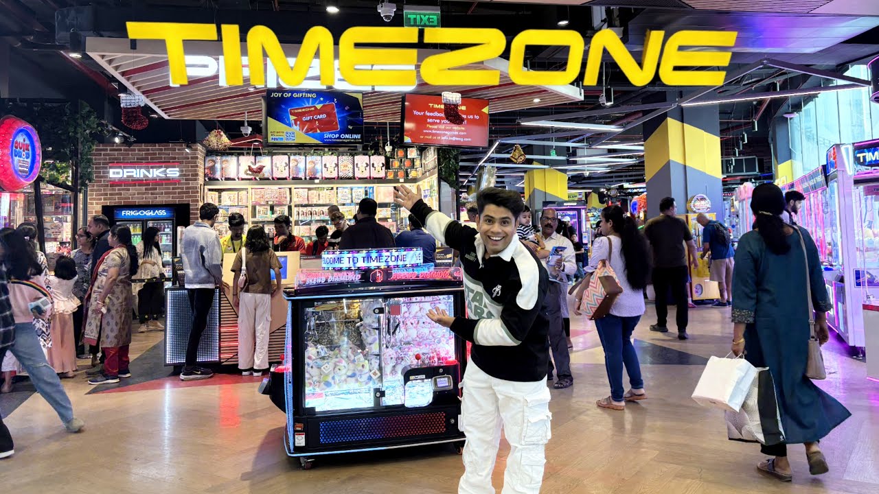 Timezone Games | Gamezone Me Bohot maja kiya | Timezone Arcade | R City Mall