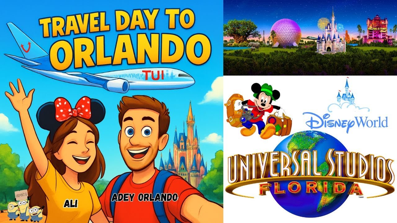 Travel Day to Disneyworld Orlando TUI Premium Dreamliner