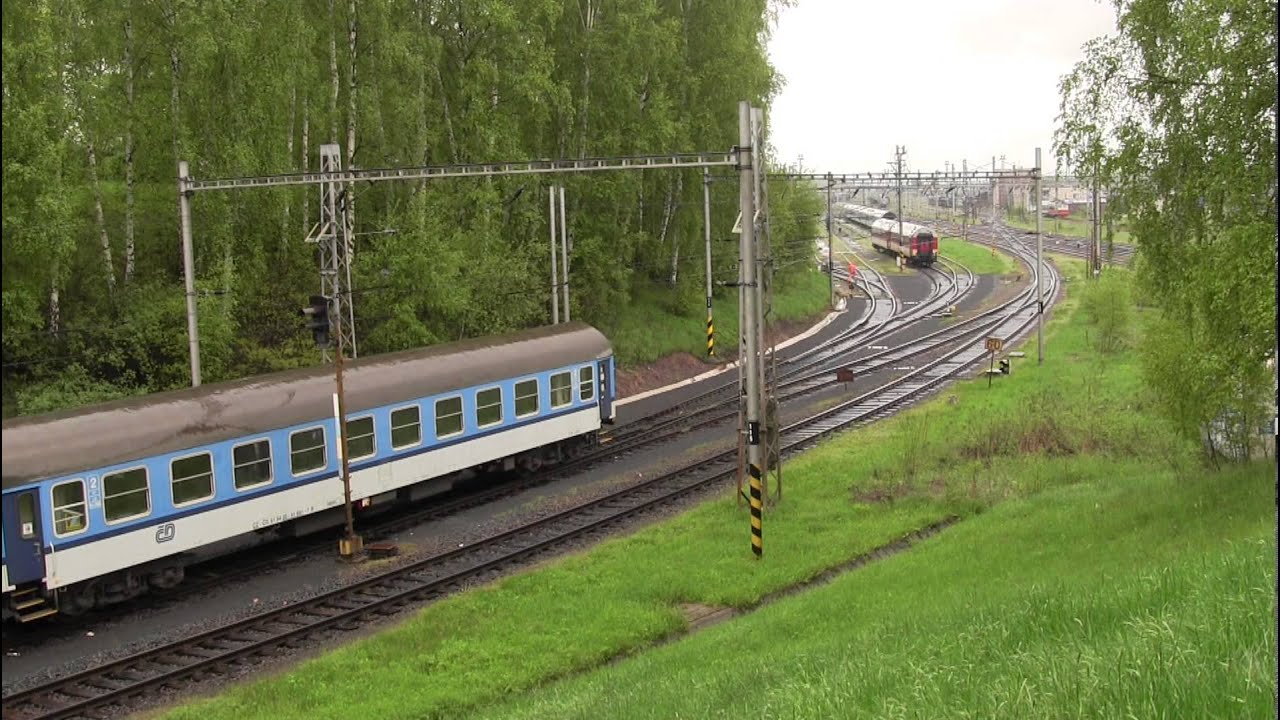 Freitagsverkehr auf der Strecke Cheb - Marktredwitz