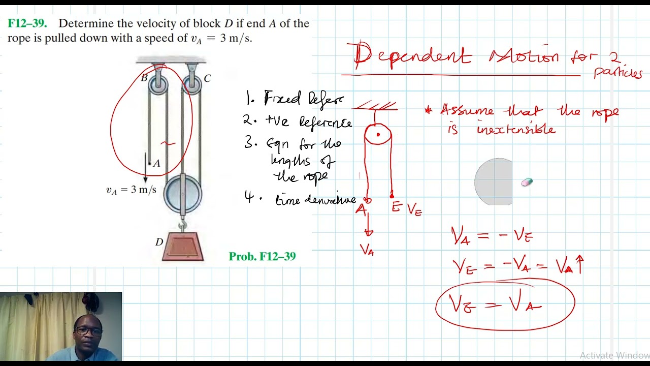 F12–39 Kinematics of a Particle (Chapter 12: Hibbeler Dynamics) Benam Academy