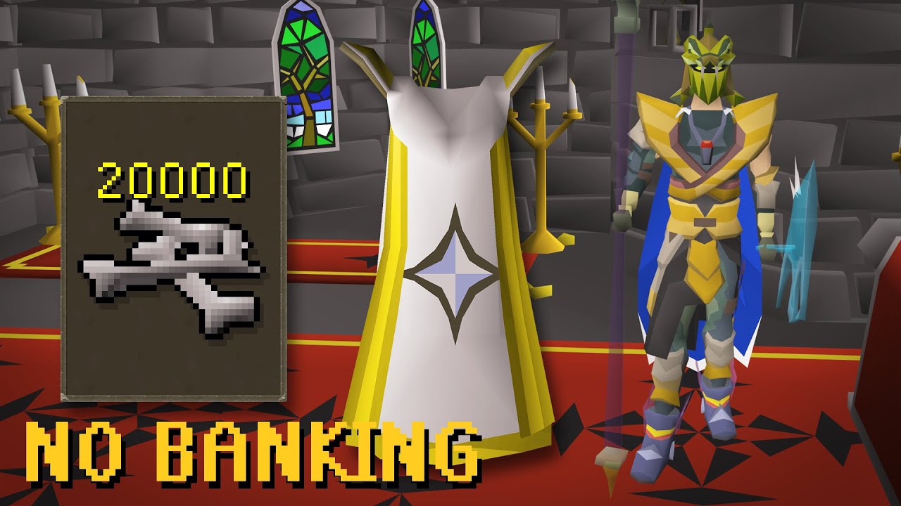 Getting 99 Prayer in One Inventory (NO BANKING)