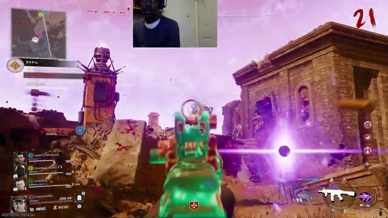 Beating Survival Map Mars Online For First Time (Black Ops 7)        #fyp #trending #bo7 #gaming
