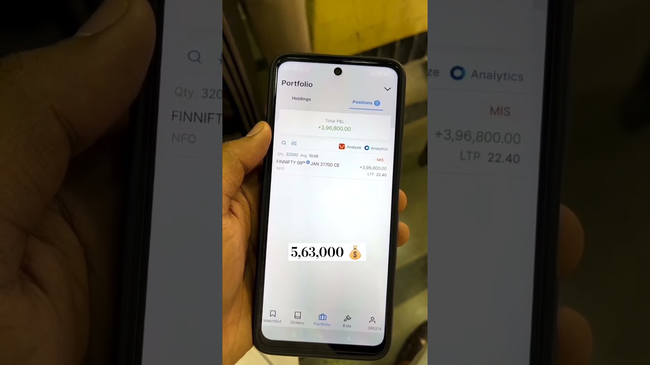 Amazing profit💰 finnifty  live trading #finnifty #banknifty