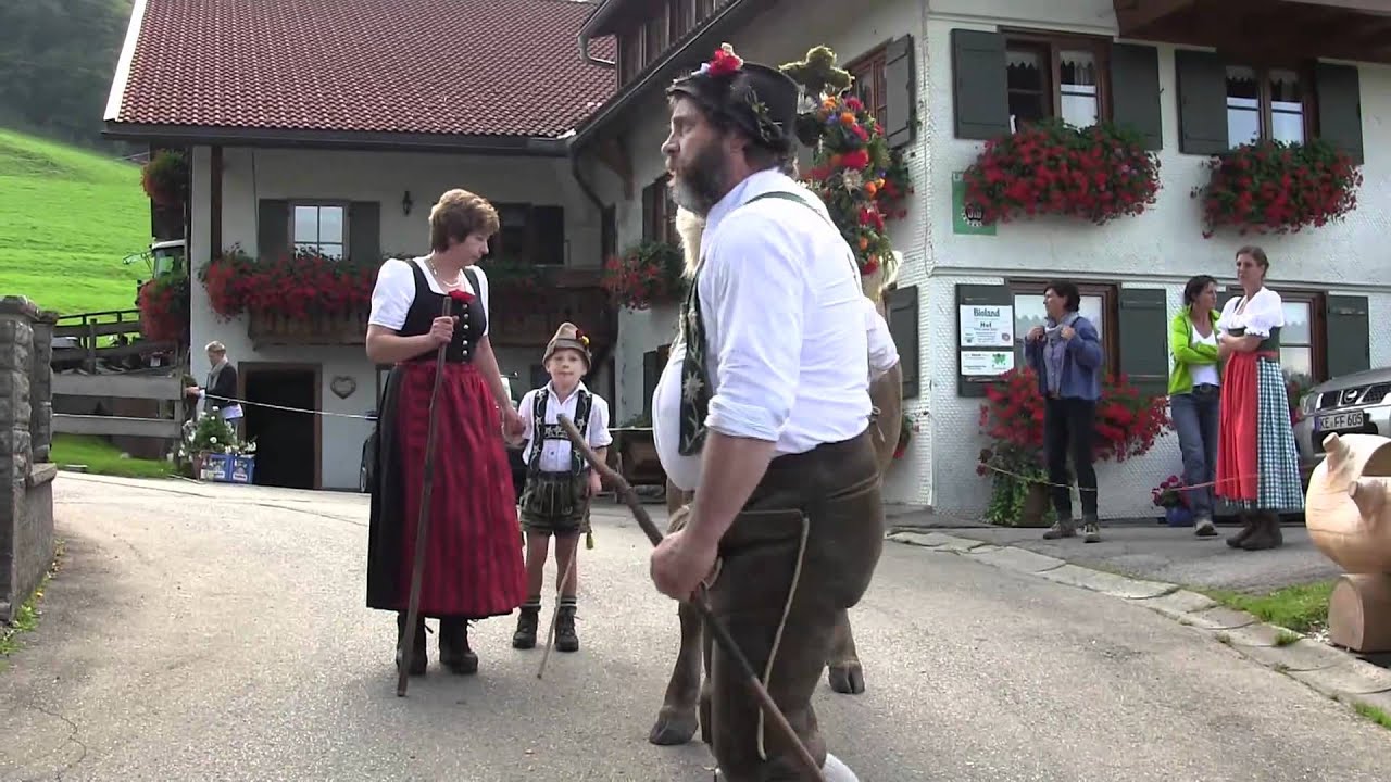 Viehscheid in Rettenberg-Kranzegg