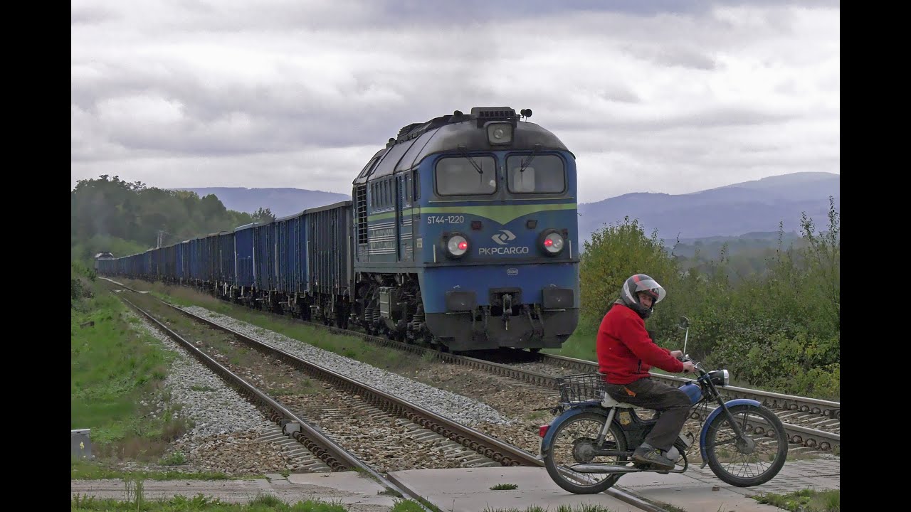 Volle Last und schlechte Gleise und ein Zug von hinten den ich fast zu sp&auml;t bemerkte