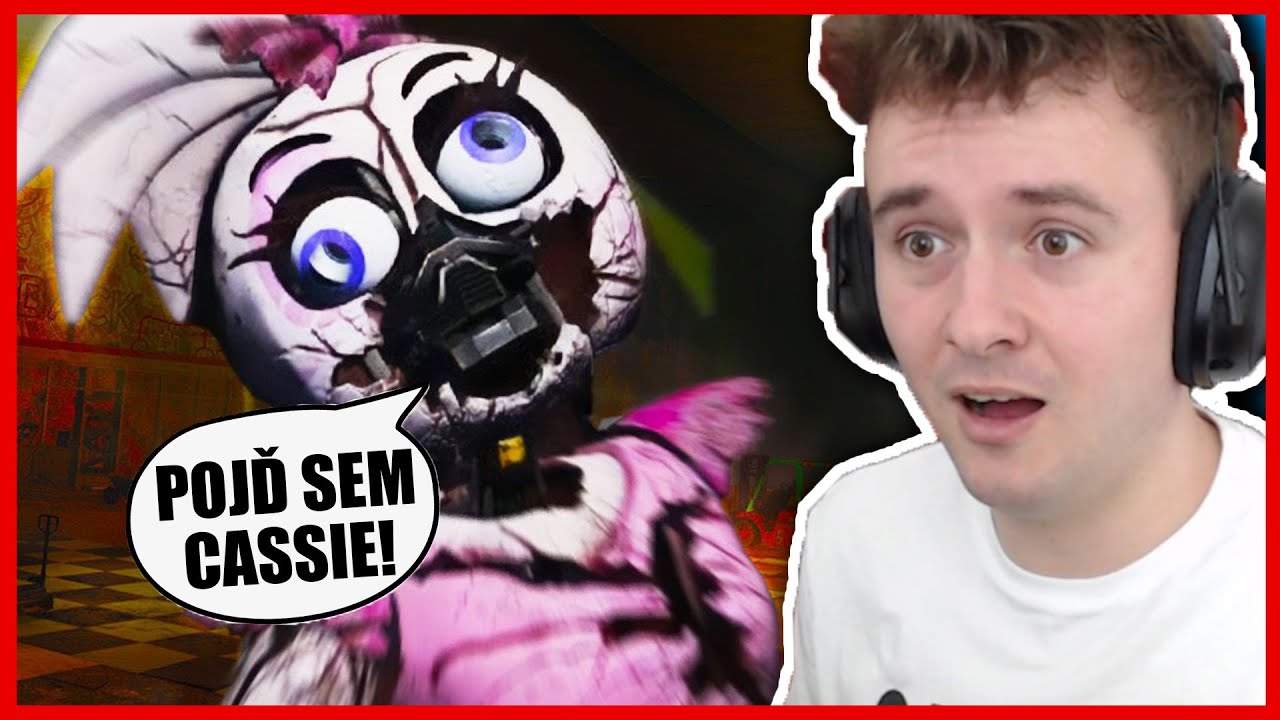 CHICA JE TU A CHCE MĚ SEŽRAT!😨 FNAF Security Breach Ruin DLC #5