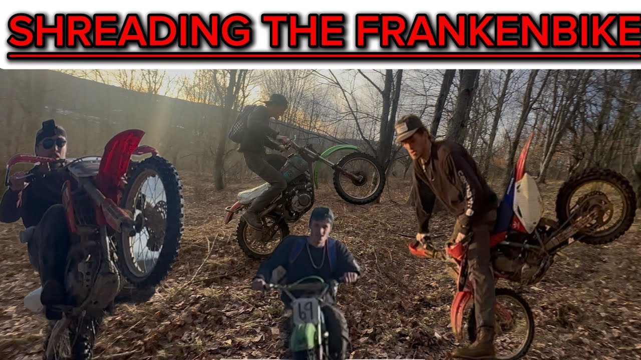 Ripping The Frankenbike… FULL SEND