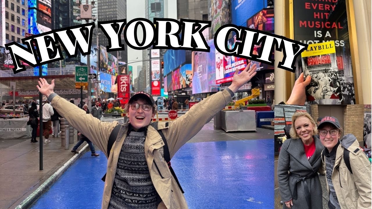 NYC Vlog: SMASH on Broadway, Drama Book Shop, Urban Hawker