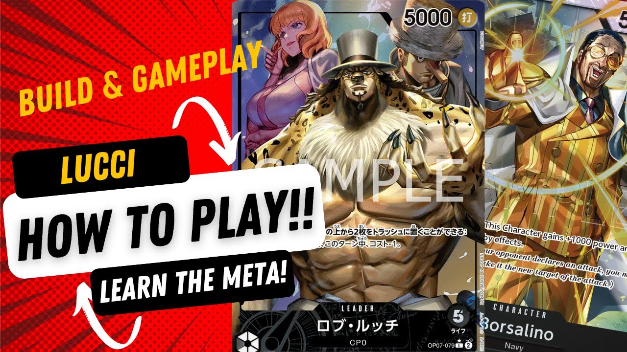 LUCCI | HOW TO PLAY THE META!! | BUILD & GAMEPLAY | ONE PIECE |