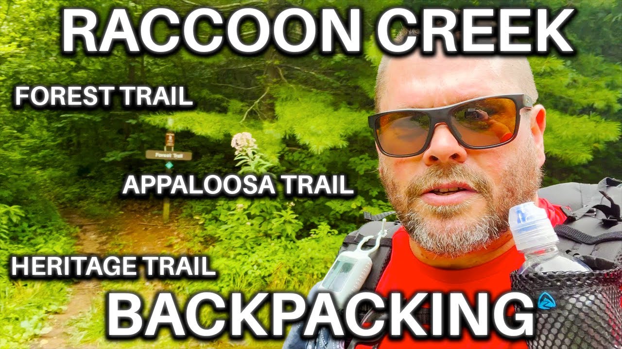 Raccoon Creek Backpacking Forest Trail Appaloosa Trail Heritage Trail