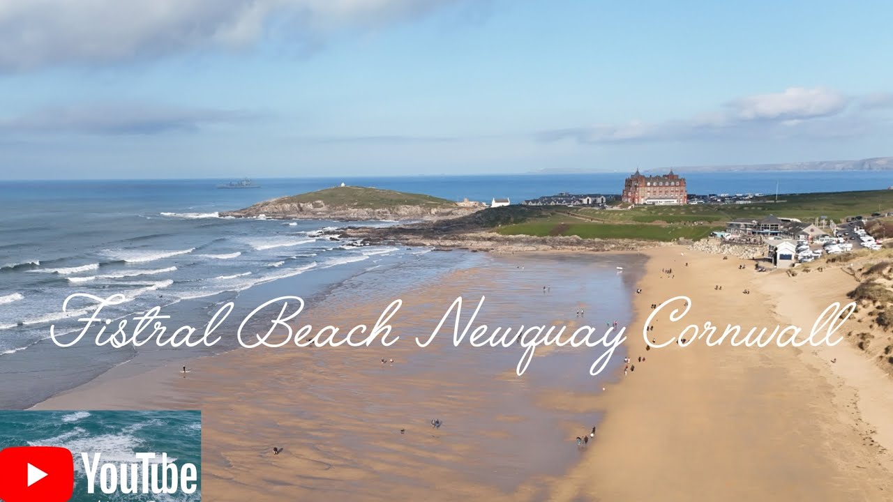 Fistral Beach Newquay Cornwall 🏄‍♀️ 🌊 ⛱️