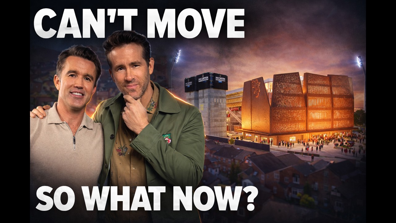 👉 WREXHAM AFC CAN&rsquo;T MOVE&hellip; SO HOW DO THEY GROW?