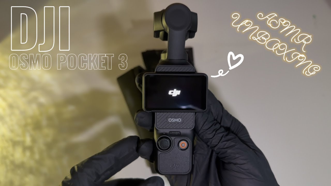 DJI OSMO Pocket 3 ASMR UNBOXING