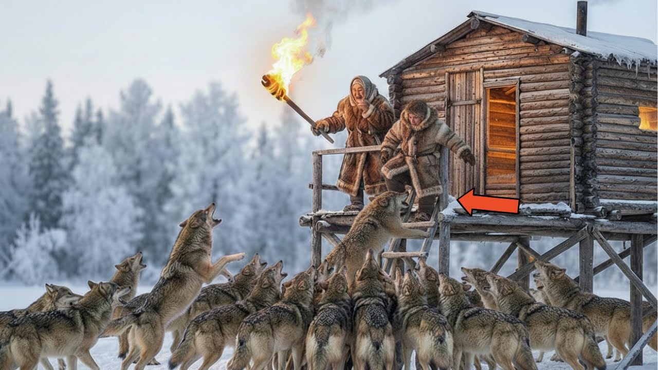 You Won't Believe: Grandma Fights 1000 Wolves in -71°C Siberia