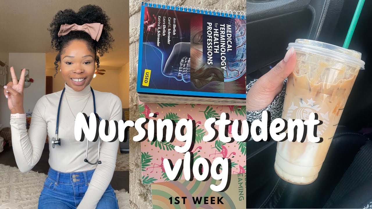 First Week of Nursing School Vlog | Spring Semester