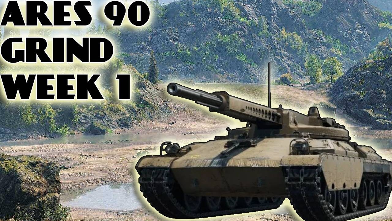ARES 90 MOST OP TIER 10 TANK GRIND