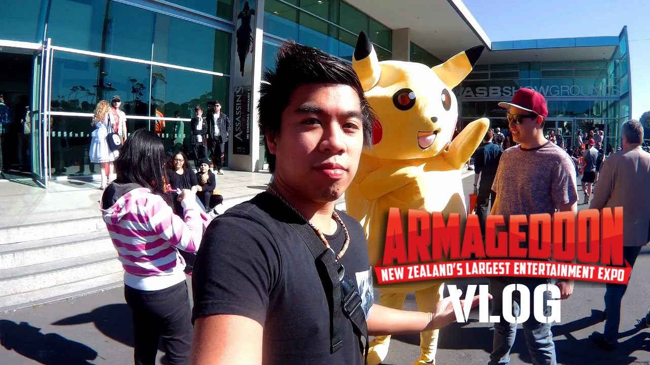 Auckland Armageddon NZ Expo 2016 (Vlog #1)