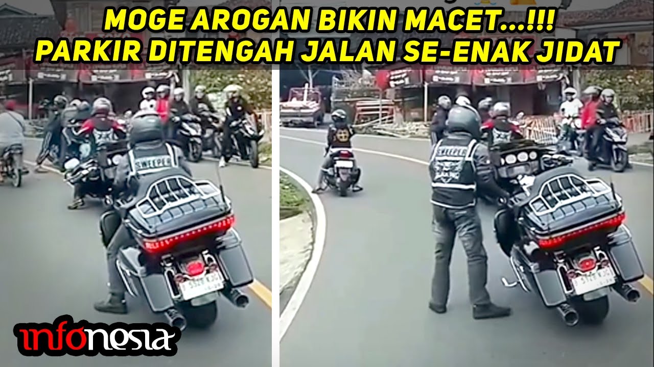 BERULAH LAGI...!!! Aksi Moge AROGAN Kuasai Jalanan