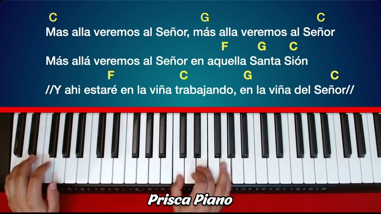20 coros de avivamiento en piano fácil con solo 3 acordes