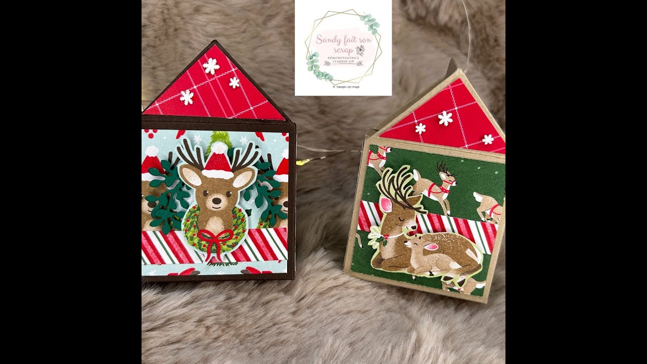 Calendrier de l'avent, décoration de noël  #11boite  petite maison